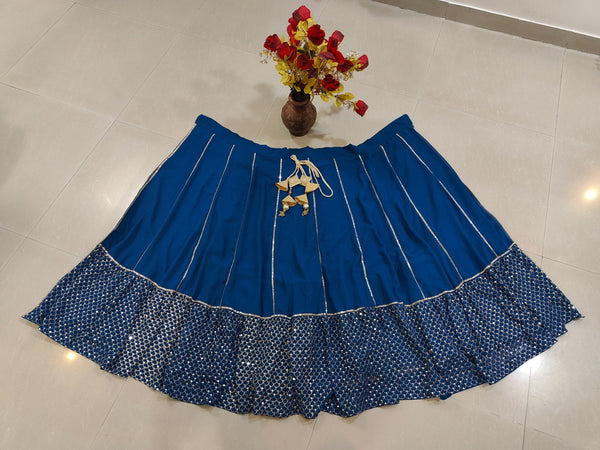 Blue Sequins & Zari Embroidered Lehenga choli ClothsVilla