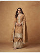 Load image into Gallery viewer, Brown Classic Ethnic Palazzo Set ClothsVilla
