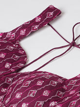 Load image into Gallery viewer, Burgundy Net heavy Sequinse embroidery Semi-Stitched Lehenga choli &amp; Dupatta Clothsvilla