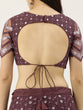 Load image into Gallery viewer, Burgundy Net Semi Stitched Coding, Sequins and Mirror work Lehenga Choli Clothsvilla