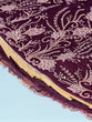 Load image into Gallery viewer, Burgundy Net Sequinse Work Semi-Stitched Lehenga &amp; Unstitched Blouse, Dupatta Clothsvilla