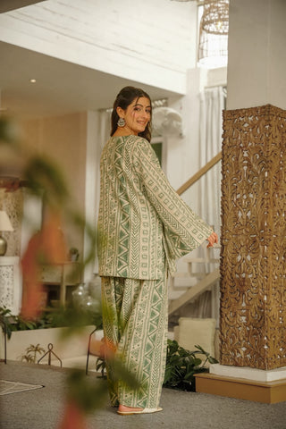 Cambric Cotton Digital Print Salwar Suit with Cotton Dupatta Clothsvilla
