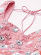 Load image into Gallery viewer, Captivating Coral Pink Net Lehenga Choli Set with Mirror Work and Sequins ClothsVilla