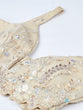 Load image into Gallery viewer, Captivating Cream Net Lehenga with Sequin &amp; Zari Embellishments ClothsVilla