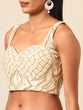 Load image into Gallery viewer, Captivating Cream Zari and Sequin Embroidered Lehenga Choli Set ClothsVilla