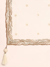 Load image into Gallery viewer, Captivating Cream Zari and Sequin Embroidered Lehenga Choli Set ClothsVilla