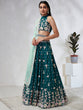 Load image into Gallery viewer, Captivating Green Sequinned Lehenga Choli Set - Mesmerize with Every Move ClothsVilla
