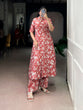 Load image into Gallery viewer, Carmine Printed Top &amp; Bottom Set Clothsvilla
