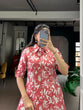 Load image into Gallery viewer, Carmine Printed Top &amp; Bottom Set Clothsvilla
