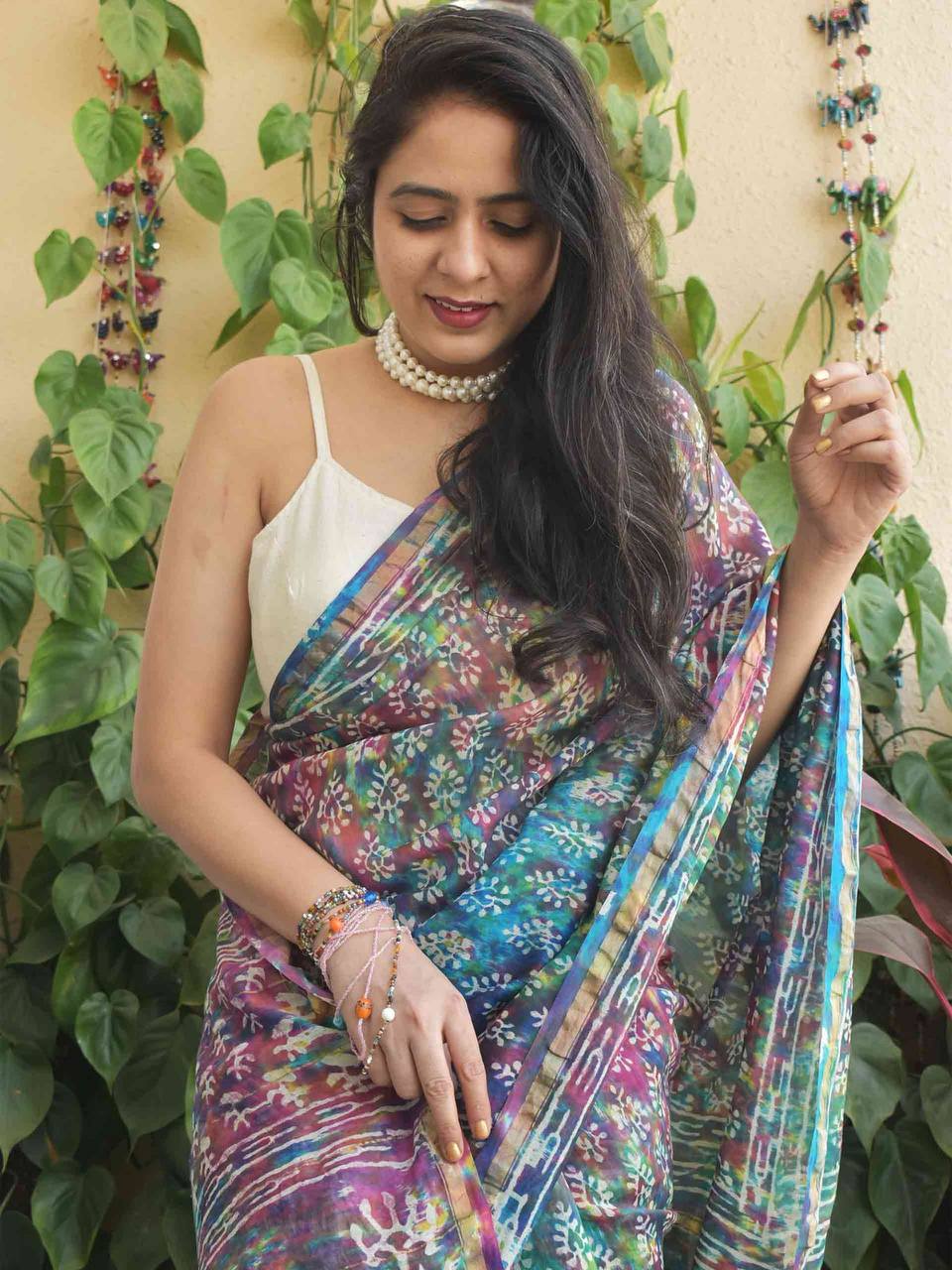 Celebrate Holi in Style with Our Vibrant Digital Print Dola Silk Sarees ClothsVilla