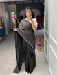 Load image into Gallery viewer, Celebrate in Style with our Black Color Exquisite Arca Work Gadwal Chex Saree Collection ClothsVilla