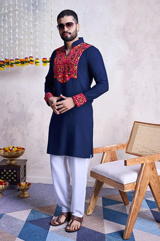 Celebrate Navratri Men's Garba New Look Kurta Style Clothsvilla