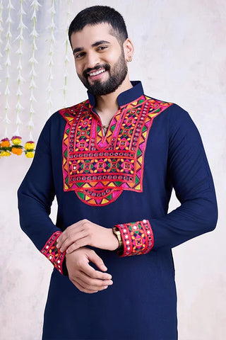 Celebrate Navratri Men's Garba New Look Kurta Style Clothsvilla