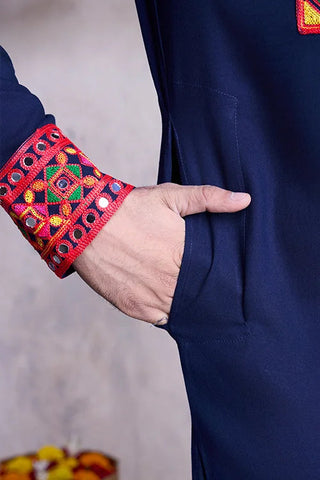 Celebrate Navratri Men's Garba New Look Kurta Style Clothsvilla