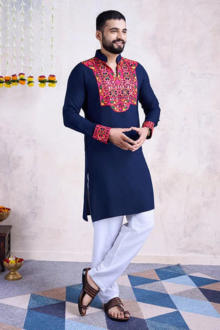 Celebrate Navratri Men's Garba New Look Kurta Style Clothsvilla