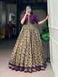Load image into Gallery viewer, Chanderi Cotton Dress with Zari Weaving Koti