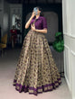 Load image into Gallery viewer, Chanderi Cotton Dress with Zari Weaving Koti