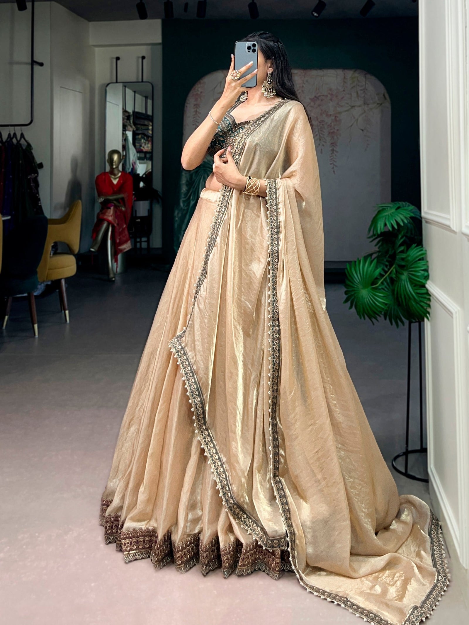 Chiku Festive Glow Lehenga Set ClothsVilla