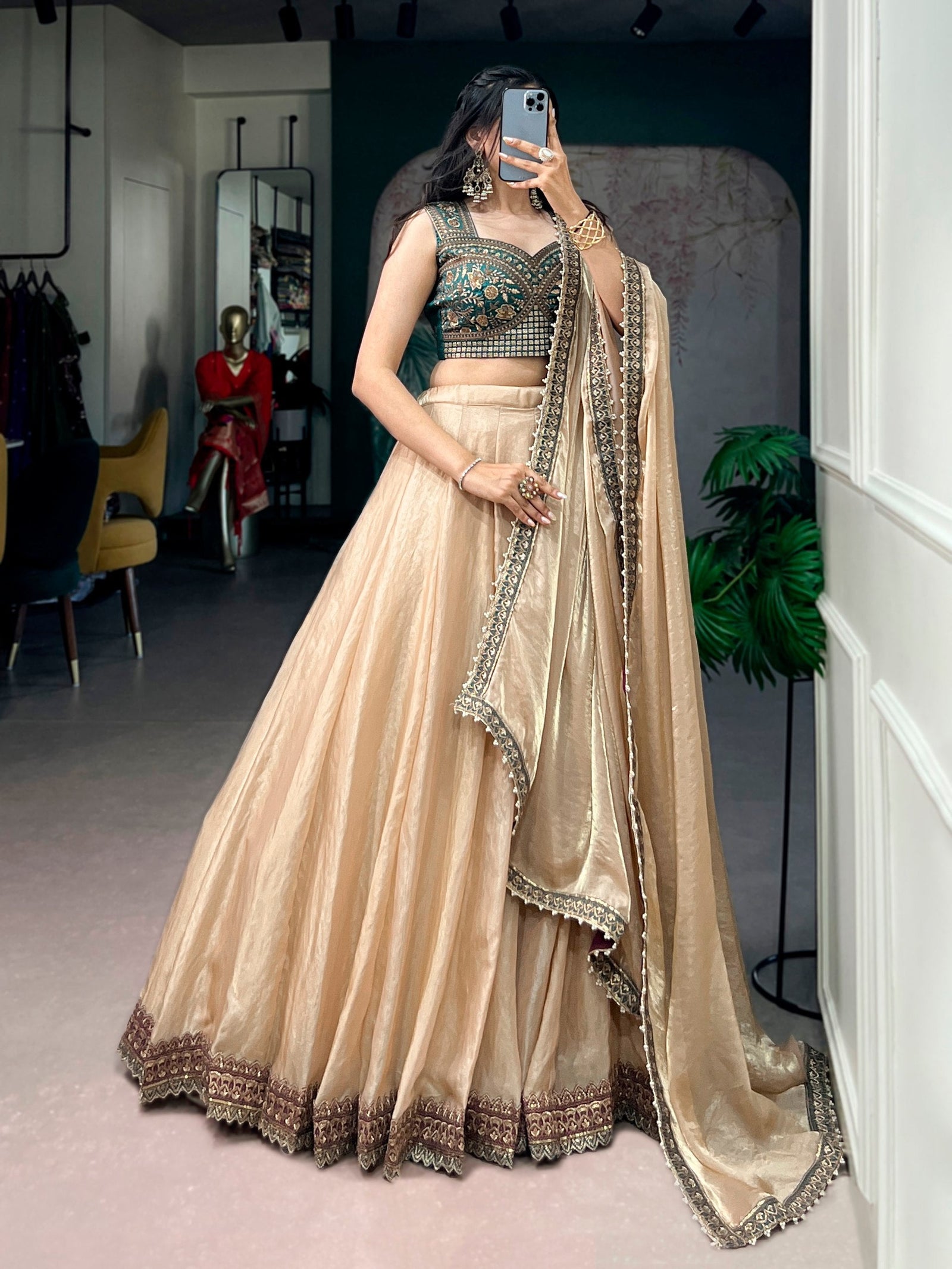 Chiku Festive Glow Lehenga Set ClothsVilla