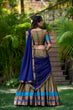 Load image into Gallery viewer, Chiku South Style Poly Cotton Half Saree – A Timeless Blend of Tradition &amp; Elegance