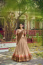 Chiku Zari Border Lehenga Choli ClothsVilla
