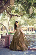 Load image into Gallery viewer, Coffee Marble Sequins Lehenga ClothsVilla