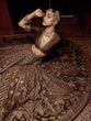 Load image into Gallery viewer, Coffee Silk Embroidered Lehenga Choli Set ClothsVilla
