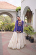 Load image into Gallery viewer, Cotton Lehenga Set with Laheriya Print Top ClothsVilla