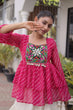 Load image into Gallery viewer, Cotton Lehenga Set with Laheriya Print Top ClothsVilla