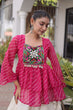 Load image into Gallery viewer, Cotton Lehenga Set with Laheriya Print Top ClothsVilla