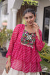 Load image into Gallery viewer, Cotton Lehenga Set with Laheriya Print Top ClothsVilla