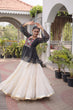 Load image into Gallery viewer, Cotton Lehenga Set with Laheriya Print Top ClothsVilla