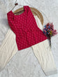 Load image into Gallery viewer, Cotton Print Top with Farsi Pant Set ClothsVilla