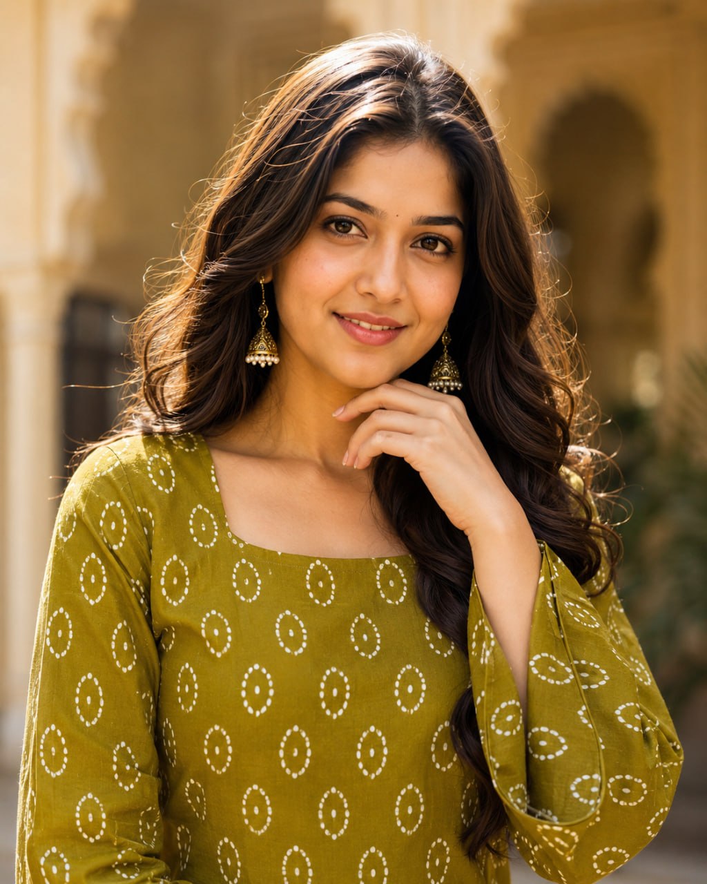 Cotton Print Top with Farsi Pant Set ClothsVilla