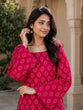 Load image into Gallery viewer, Cotton Print Top with Farsi Pant Set ClothsVilla