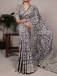Load image into Gallery viewer, Cotton Silk Saree with Flower Print ClothsVilla