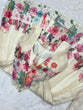 Load image into Gallery viewer, Cream Color Floral Organza Anarkali Suit Set for Festivals &amp; Weddings ClothsVilla