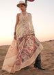 Load image into Gallery viewer, Cream Elegant Blended Linen Silk Saree – Breathable &amp; Stylish for All Seasons Clothsvilla