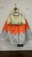 Cream Elegant Digital Print Tapeta Silk Lehenga with Dola Silk Sequins Work Blouse Clothsvilla
