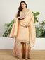 Cream Embroidered Lehenga Set ClothsVilla