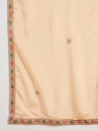 Cream Embroidered Lehenga Set ClothsVilla
