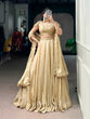 Load image into Gallery viewer, Cream Fendi Sequins Embroidered Lehenga Set ClothsVilla