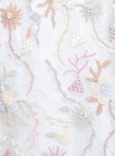 Load image into Gallery viewer, Cream Net heavy Sequinse embroidery Semi-Stitched Lehenga choli &amp; Dupatta Clothsvilla