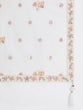 Load image into Gallery viewer, Cream Net Sequins and thread embroidery Semi-Stitched Lehenga choli &amp; Dupatta ClothsVilla