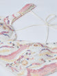 Load image into Gallery viewer, Cream Net Sequins and thread embroidery Semi-Stitched Lehenga choli &amp; Dupatta ClothsVilla