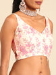 Load image into Gallery viewer, Cream Net Sequins with heavy Zarkan embroidery Semi-Stitched Lehenga choli &amp; Dupatta Clothsvilla