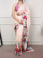 Cream Printed Satin Silk Saree ClothsVilla