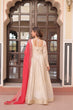 Load image into Gallery viewer, Cream Trending Cosmos Jacquard Gown with Bandhani Cut-Work Dupatta  Pearl Beads Embroidery Full-Stitched Elegance Clothsvilla