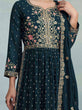 Load image into Gallery viewer, Dark Green Color Georgette Fabric Alluring Function Wear Palazzo Suit