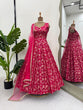 Load image into Gallery viewer, Dark Pink Elegant Jacquard Silk Weaving Suit Set with Dupatta